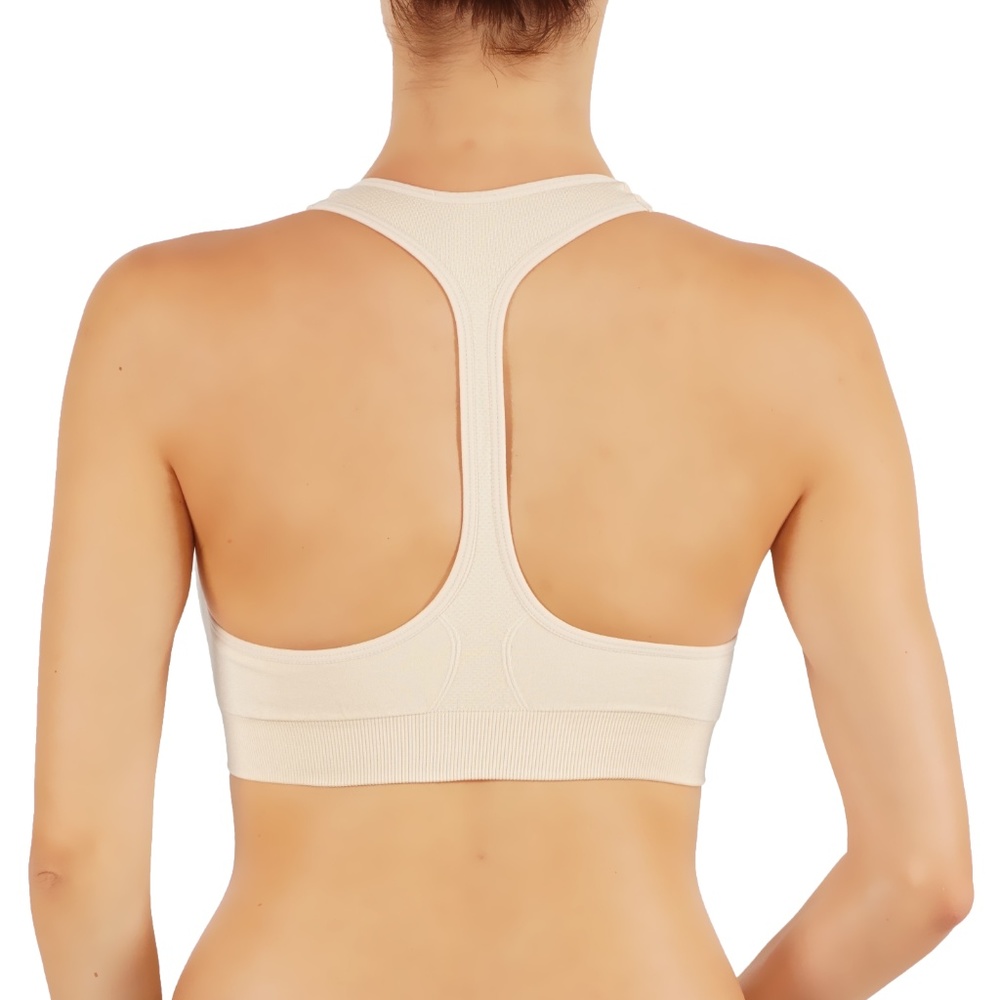 Sports Bra with T-back removable pads 1004 - Picture 3 of 4